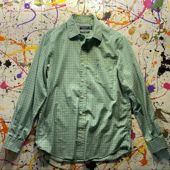 Nautica LS Button Down Shirt - Picture 1 of 4